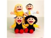 Marvel Education Caucasian Family Puppet Set