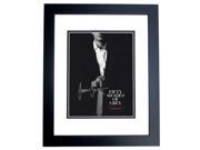 RealDealMemorabilia JDornan8x10 1BF Jamie Dornan Autographed Fifty Shades Of Grey Actor 8x10 Photo Black Custom Frame