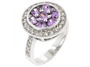 Icon Bijoux R08080R C20 06 Lavender Lily Ring Size 06
