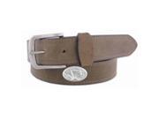 ZeppelinProducts UMO BOLP BRW 34 Missouri Concho Brown Leather Belt 34 Waist