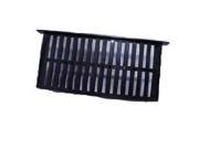 Air Vent 93805 16 x 8 in. Plastic Foundation Vent With Slider Black