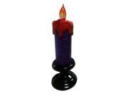 Sienna D1S07S2T 7.5 in. Halloween Flicker Flame Glitter Candle Pack Of 12