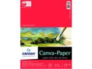 Canson Paper Pre Primed Canvas Pad 9 x 12 in.
