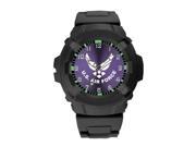 Frontier 24D Aquaforce Combat Black Strap Analog Watch with Voilet Dial