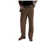 Dickies DU210RTB 40 32 Mens Relaxed Straight Fit Sanded Duck Double Knee Jean Rinsed Timber 40 32