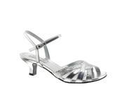 Benjamin Walk 413WO_10.5 Jane Glitter Shoes in Silver Size 10.5