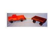 THE PUZZLE MAN TOYS W 2083 Wooden Play Farm Series Accessories Special Pick Up Truck Wagon