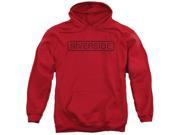 Trevco Concord Music Riverside Vintage Adult Pull Over Hoodie Red Extra Large