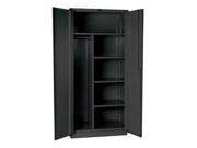 Hallowell HWG4CC6478 4CL Hallowell DuraTough Combination Cabinet Galvanite Series Extra Heavy Duty 36 in. W x 24 in. D x 78 in. H