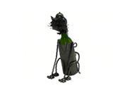 Three Star THREEZB705 Sitting Cat Wine Bottle Holder