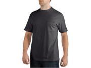 Dickies WS436BK 6X Mens Big Tall Short Sleeve Pocket Black Tee Shirt 6X