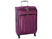 Delsey Luggage 40215182008 Helium Cruise 25 in. Expandable Spinner Suiter Trolley Purple