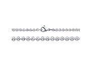 Doma Jewellery SSSSN01220 Stainless Steel Necklace Rolo Style 2.2 mm. Length 18 1 20 in.