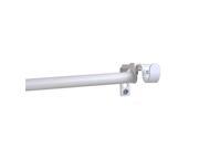 VersaillesHomeFashions DU4278 56 0.62 in. Double UP Curtain Rod 42 78 in. White
