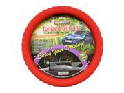 Cameleon Cover 150A RED IONIZED New Silicone Red Steering Wheel Cover