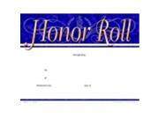 School Specialty Honor Roll Recognition Focus Award Fill In The Blank Pack 25