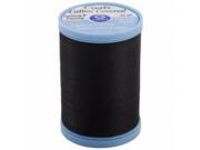 Coats Thread Zippers 27762 Cotton Covered Quilting Piecing Thread 250 Yards Black