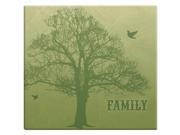 Family Tree Post Bound Scrapbook 12 X12