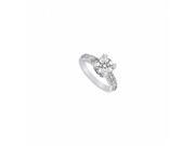 Fine Jewelry Vault UBJ6440PTD 101RS8 Diamond Engagement Ring Platinum 1.00 CT Size 8
