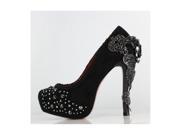 Hades AMINA BLK 6 Amina Shoe Black Size 6