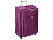 Delsey Luggage 40215183008 Helium Cruise 29 in. Expandable Spinner Suiter Trolley Purple