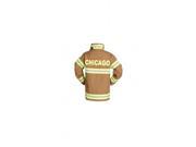 Aeromax FT CHI 1214 Junior Fire Fighter Chicago Suit Age 12 to 14 Years Tan
