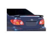 Elite ABS115A-L4-Primer Toyota Corolla 2003-2008 Factory Style Spoiler Lighted - Primer Elite ABS115A-L4-Primer Toyota Corolla 2003-2008 Factory Style Spoiler Lighted - Primer