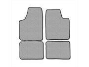 Averys Floor Mats 813 701 Custom Fit Nylon Carpeted Floor Mats Black 4 Piece Set