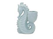 Imax 13525 Seahorse Ceramic Planter