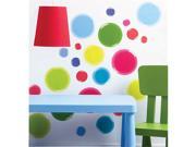 Wallies Wallcoverings 13355 Peel Stick Wall Art 3 D Dots