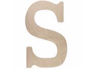 Walnut Hollow 40WH 40408 Wood Letter 18 in. X.5 in. S