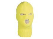 Fox Outdoor 73 180 Acrylic 3 Hole Face Mask Safety Yellow