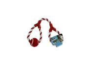 Bulk Buys DI127 18 Dog Rope Toy With Tennis Ball