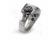 Alchemy Gothic R23Y Roseus Pentagram Ring Y 12