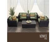 TKC Venice 6 Piece Outdoor Wicker Patio Furniture Set