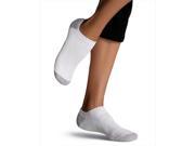 Hanes 650 6 Women Athletic No Show Socks 6 Pack Size 9 11 White