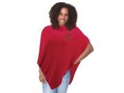 Little Earth Productions 551114 FLMS LRED Calgary Flames Crystal Knit Poncho Light Red