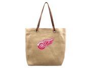 Littlearth Productions 551111 WING Burlap Market Tote Detroit Red Wings