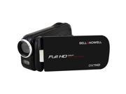 Bellhowell Elbdv7Hdbk Bell Howell 16.0 Megapixel Slice Ii Dv7Hd Ultraslim 1080P Hd Camcorder Black