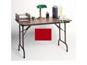 Correll Cf3048Px 35 .75 Inch High Pressure Top Folding Tables Fixed Height Red