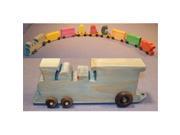 THE PUZZLE MAN TOYS W 1600 Wooden Toy Train With Name Engine