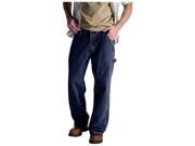Dickies 1993RNB 33 30 Mens Relaxed Fit Carpenter Utility Jean Rinsed Indigo Blue 33 30