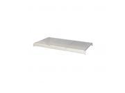 Hallowell HBRL7224S PL 72 W x 24 D in. Light Gray Bulk Rack Shelf 14 Gauge Steel