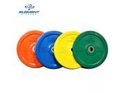 Element Fitness E 200 CRP25 Commercial Colored Bumper Plates 25 lbs.