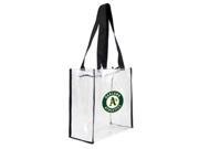 Little Earth Productions 601311 ATHS Oakland Athletics Clear Square Stadium Tote