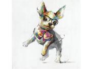 Moes Home Collection RE 1062 37 Pup Wall Decor Multi Color