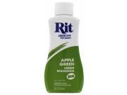 Rit Dye 88450 8 Oz Apple Green Liquid Dye Pack of 3