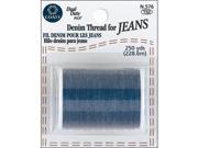 Coats Thread Zippers 24800 Denim Thread For Jeans 250 Yards Blue