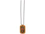 Kerusso Activewear FTDT127 Camo Cross Dog Tags