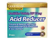 Good Sense Acid Reducer Ranitidine75 mg Tablet 30 Count Case of 24